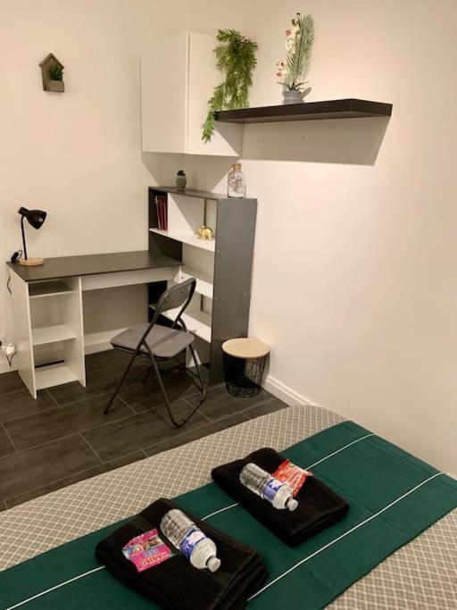 Grand Appartement 2 Chambres 5 Pers Max, Vue Panoramique Avec Parking Mulhouse Eksteriør billede