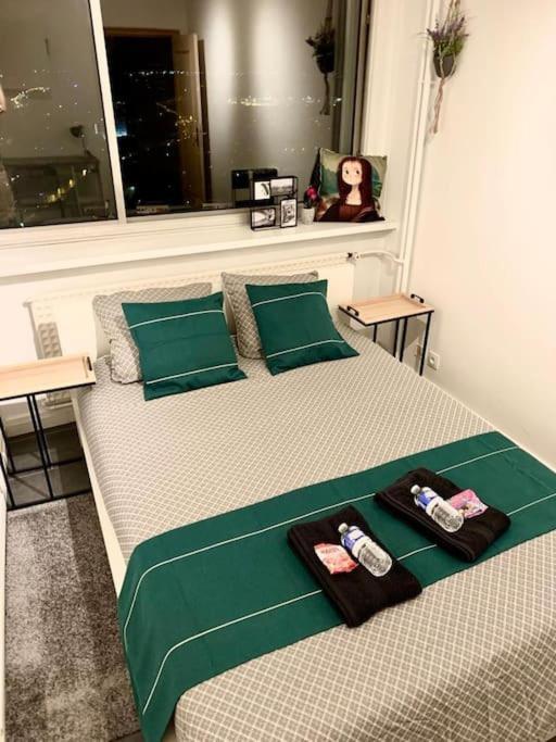 Grand Appartement 2 Chambres 5 Pers Max, Vue Panoramique Avec Parking Mulhouse Eksteriør billede